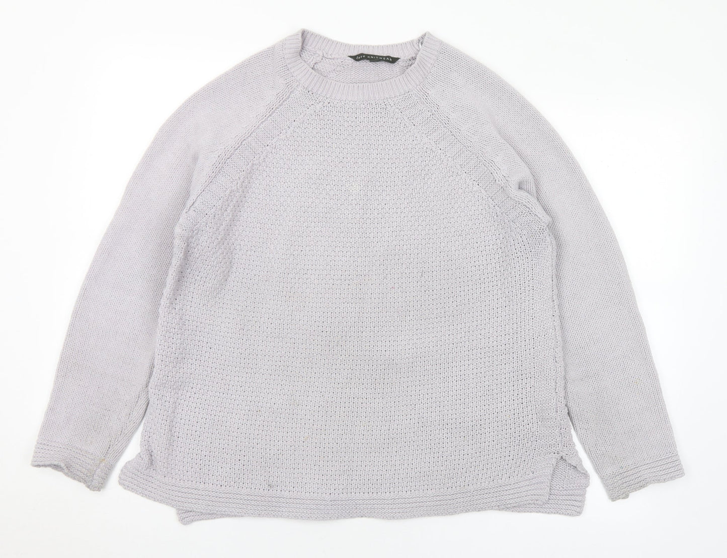 Womens UK Size 16 Bonmarché Grey Pullover Jumper