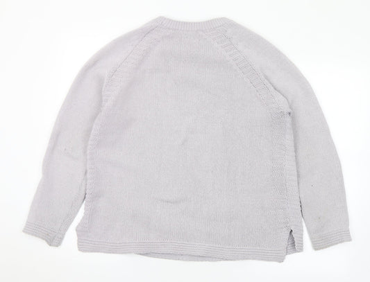 Womens UK Size 16 Bonmarché Grey Pullover Jumper