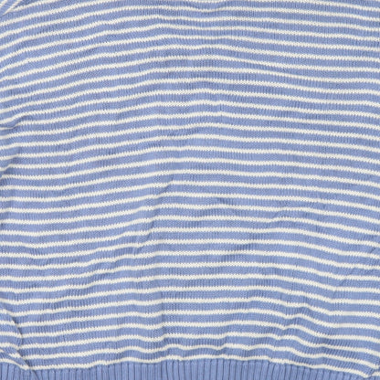 Womens UK Size L Gallery Blue Pullover Jumper