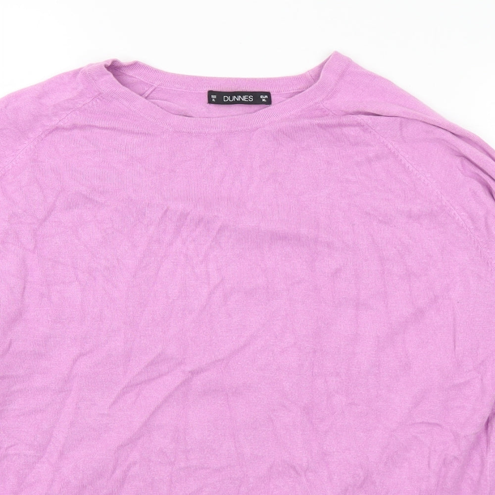 Womens UK Size XL Dunnes Stores Purple Pullover Jumper