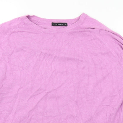 Womens UK Size XL Dunnes Stores Purple Pullover Jumper