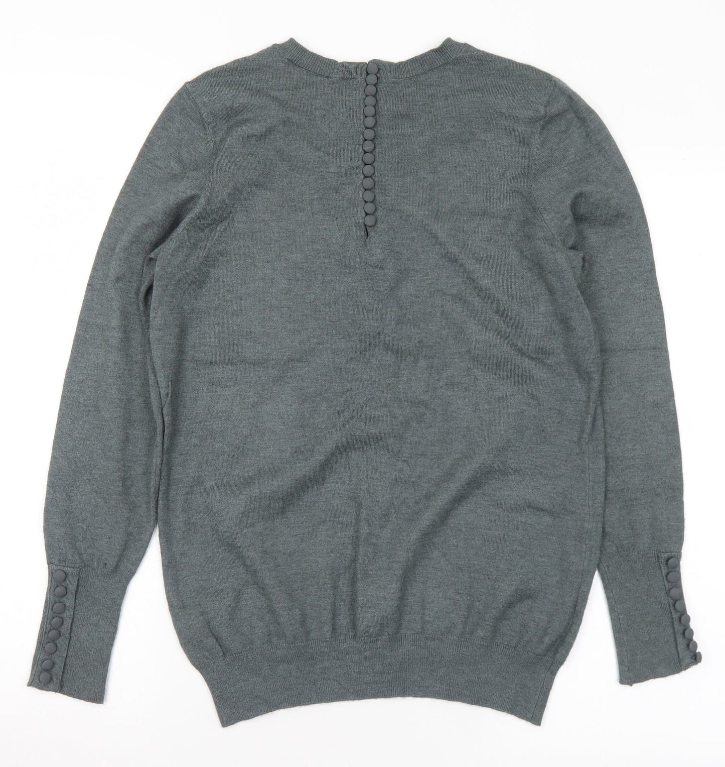 Womens UK Size S Savida Grey Pullover Jumper