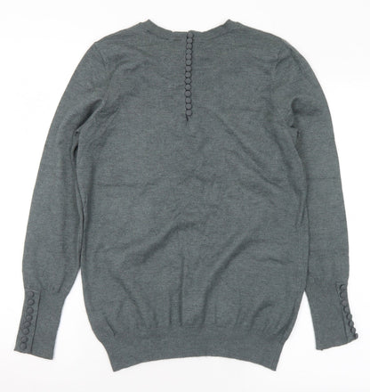 Womens UK Size S Savida Grey Pullover Jumper