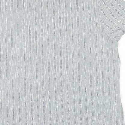 Womens UK Size L Anna Rose Grey Basic Blouse