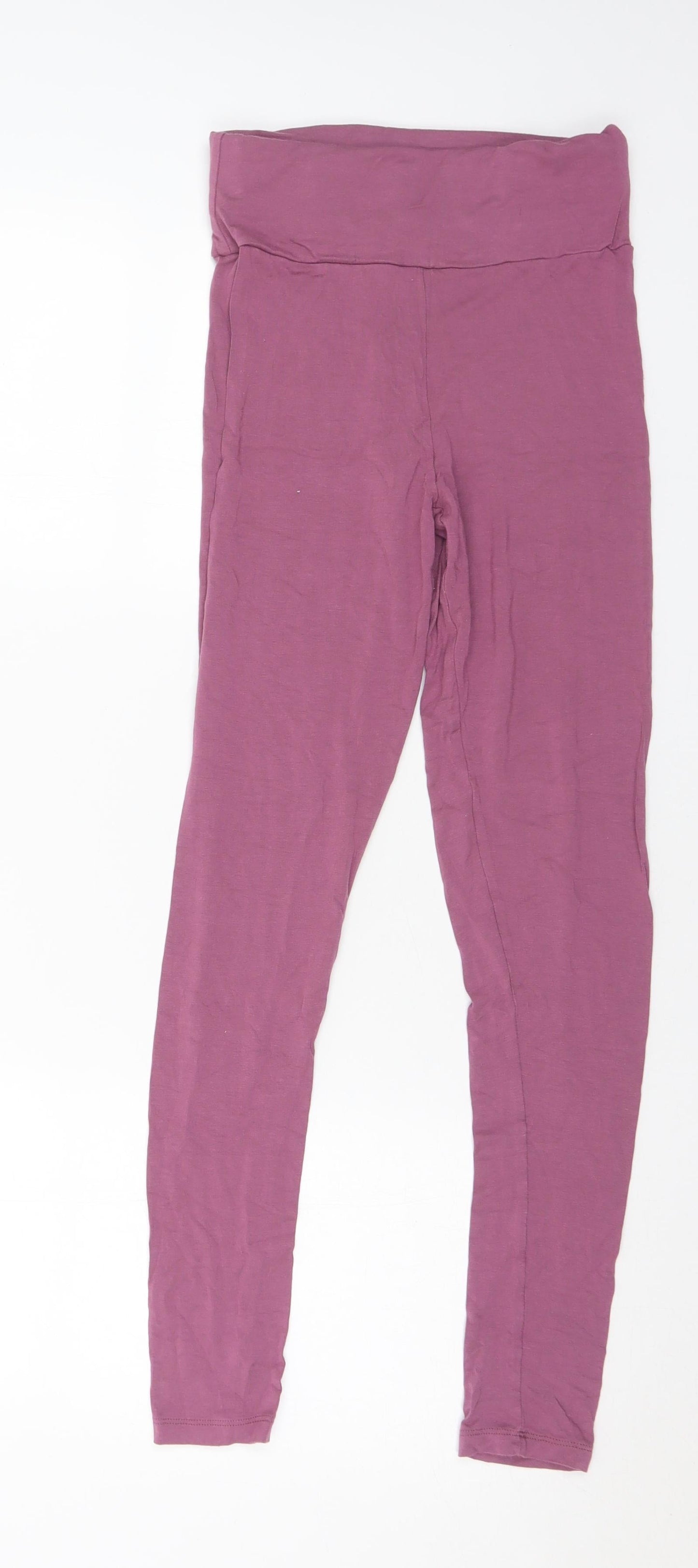 Womens UK Size 6 ASOS  Pedal Pusher Purple Leggings