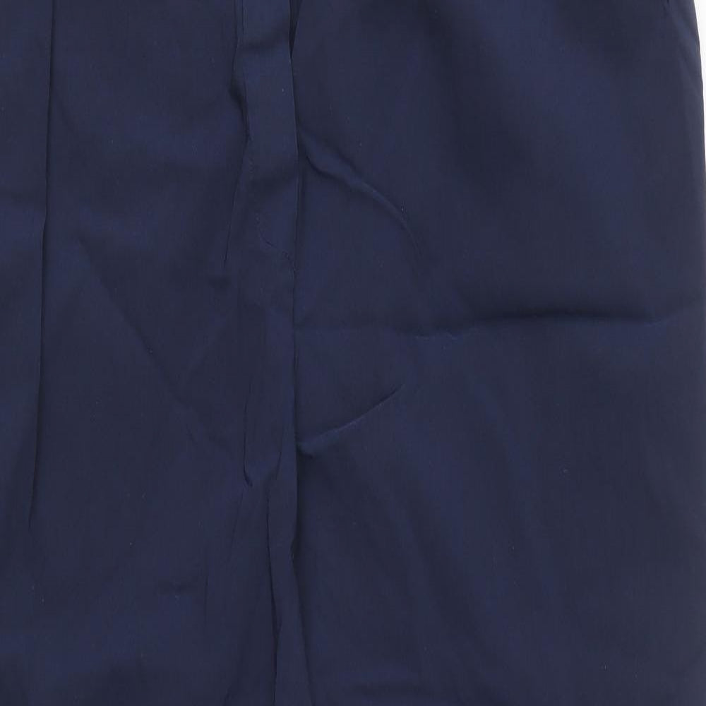 Womens UK Size 20 Boohoo Regular Fit  Blue Trousers
