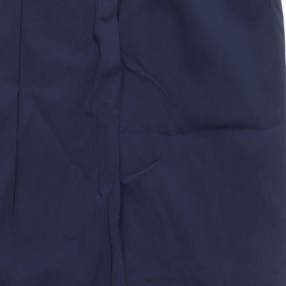 Womens UK Size 20 Boohoo Regular Fit  Blue Trousers
