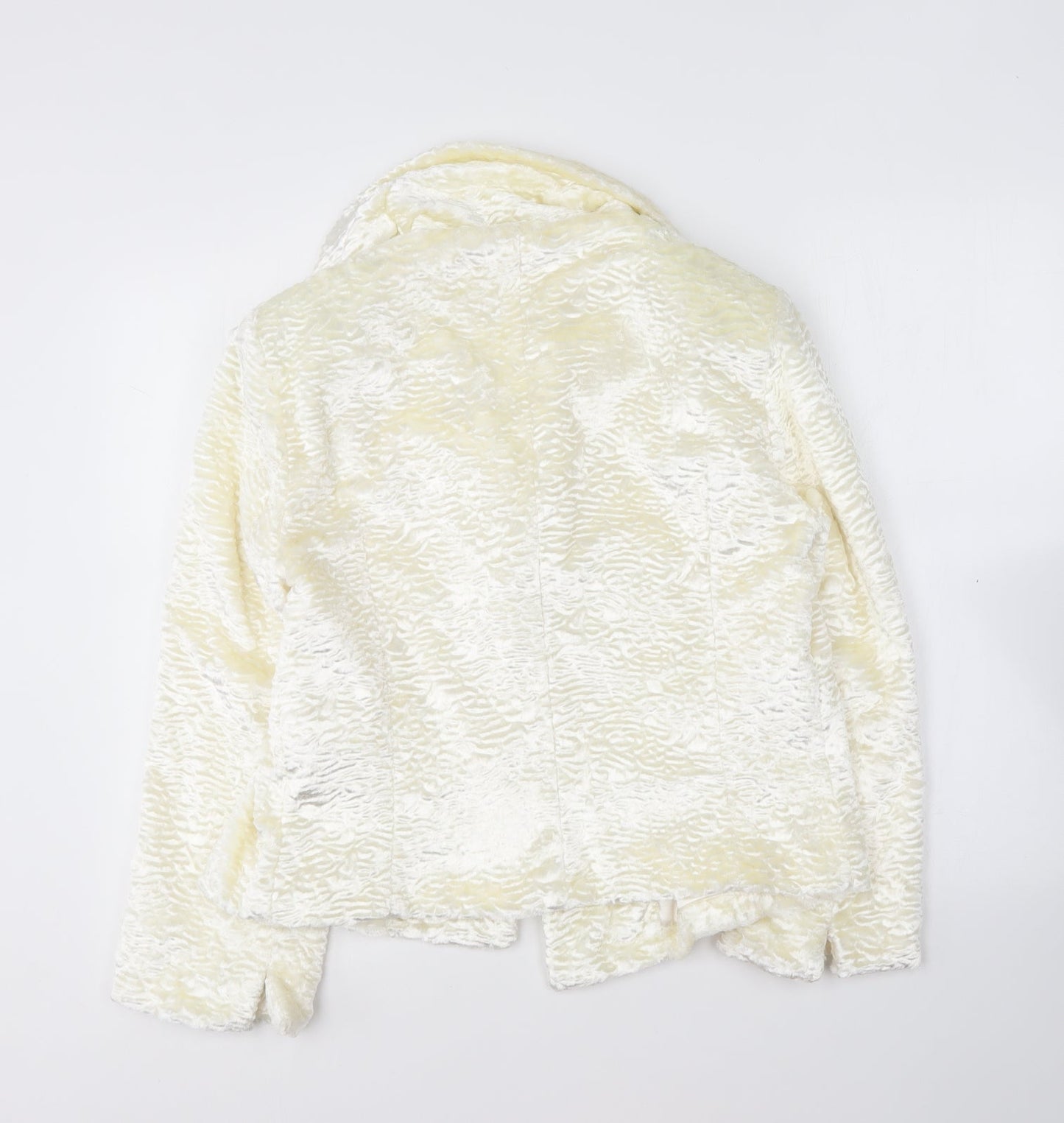 Womens UK Size M Wallis Ivory Jacket