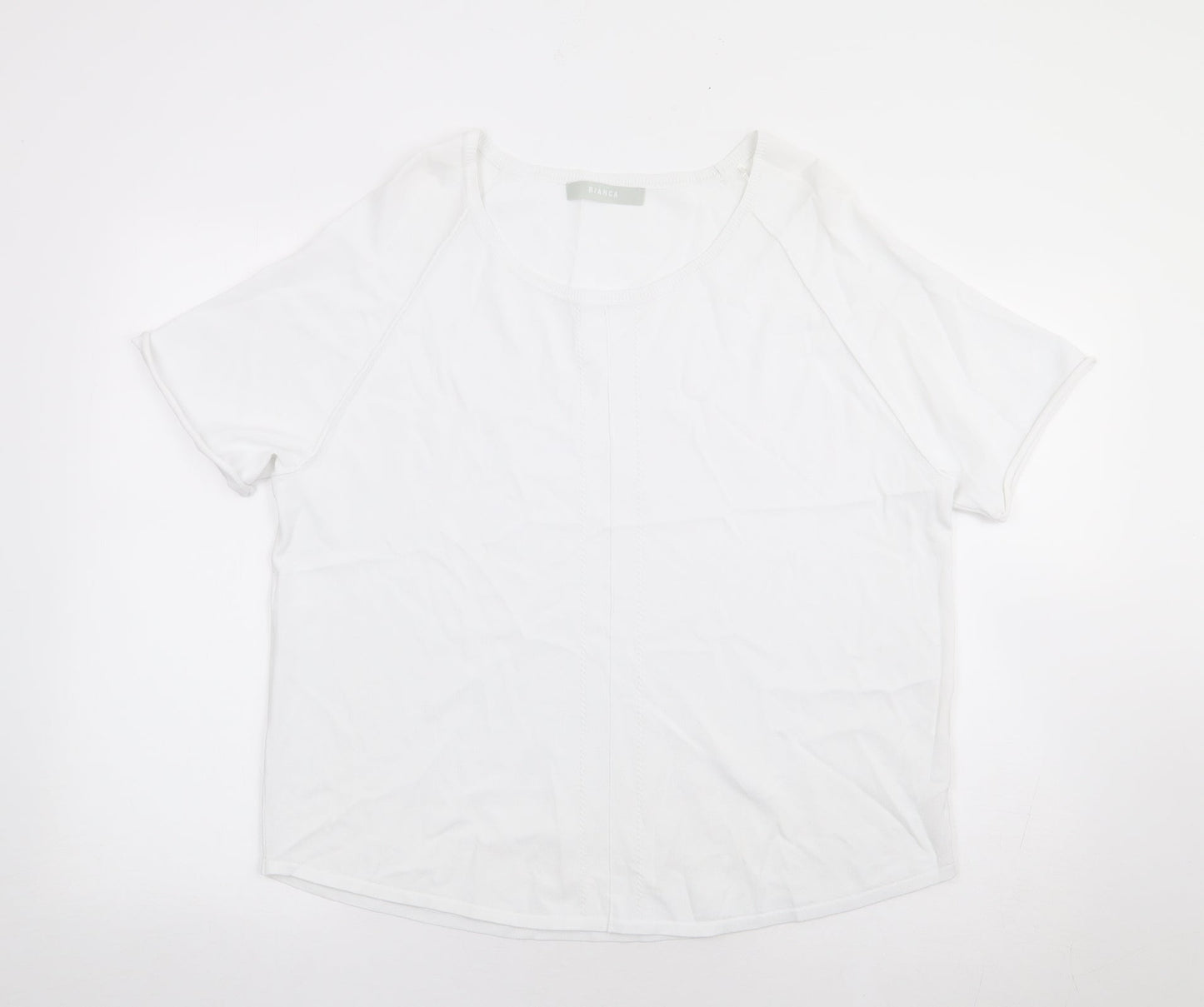 Womens UK Size L Bianca Ivory Pullover Jumper