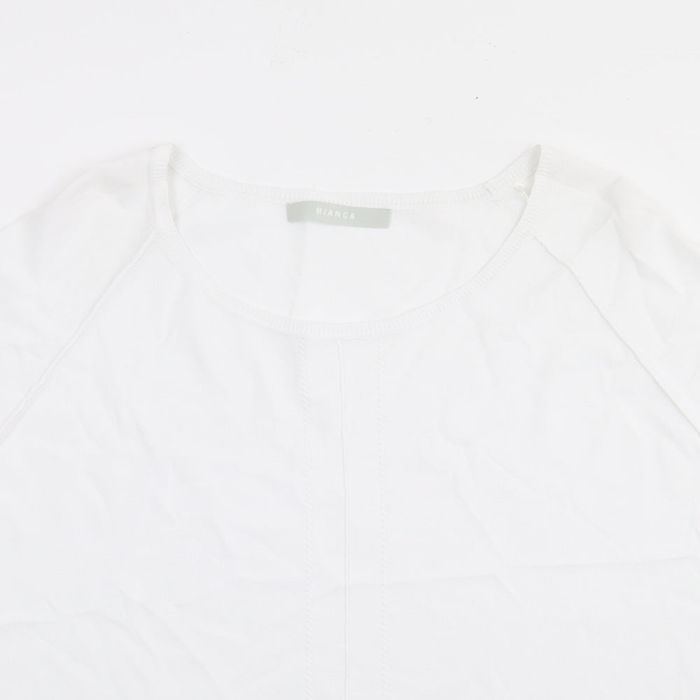 Womens UK Size L Bianca Ivory Pullover Jumper