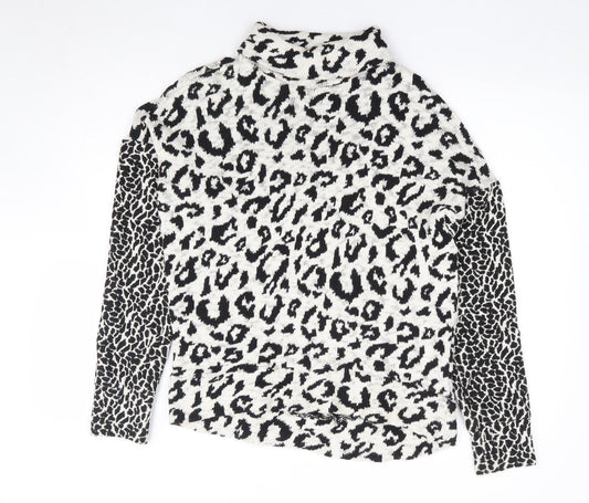 Womens UK Size 8 Topshop Black Pullover Jumper