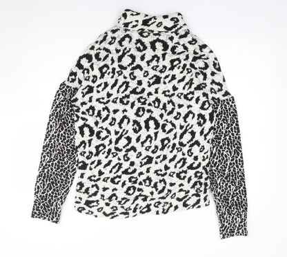 Womens UK Size 8 Topshop Black Pullover Jumper