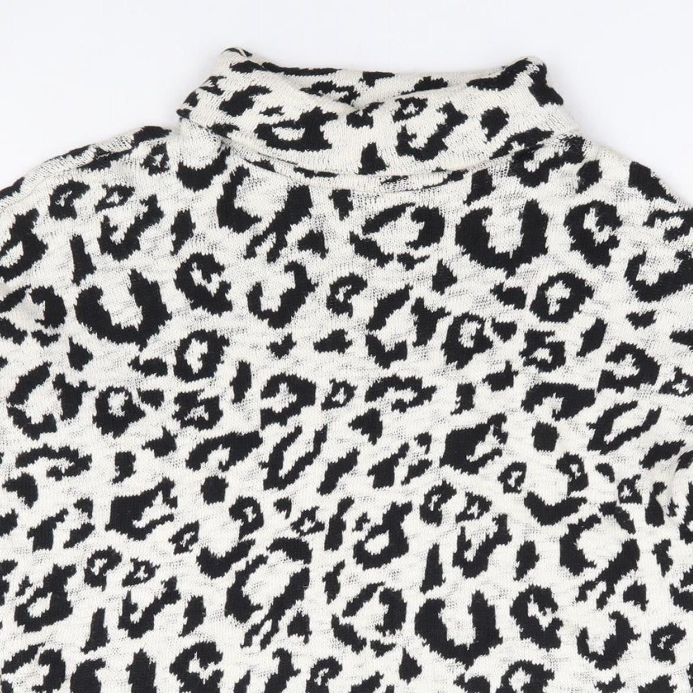 Womens UK Size 8 Topshop Black Pullover Jumper