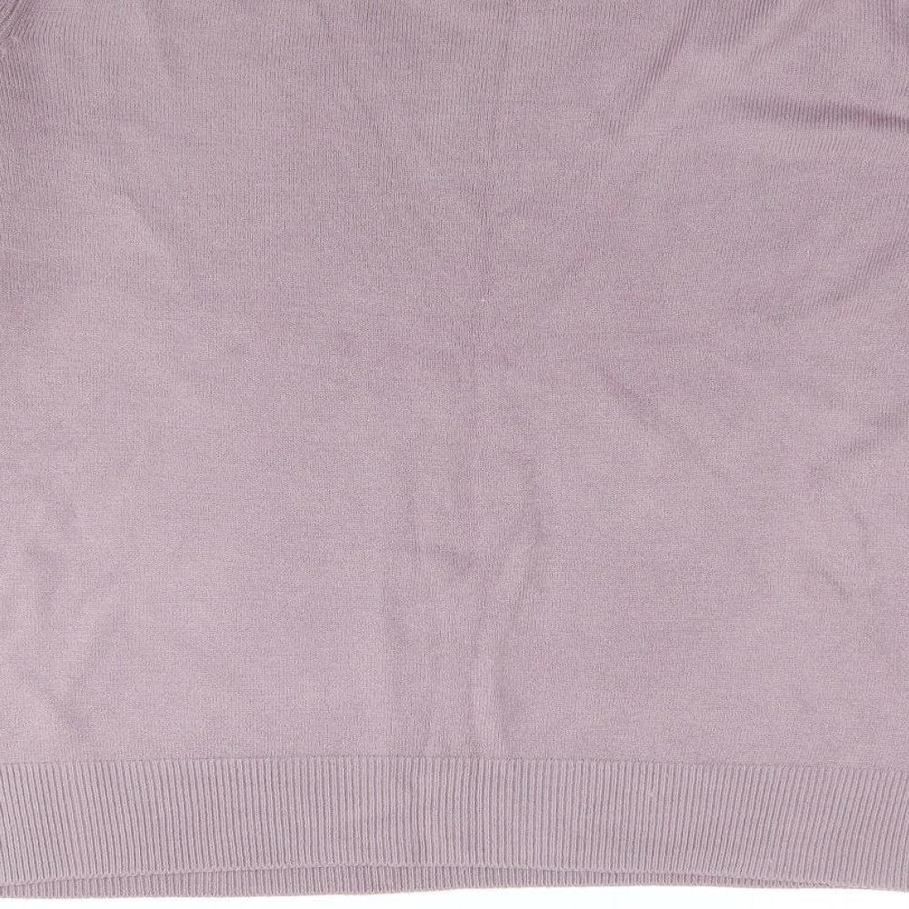 Womens UK Size L Bonmarché Purple Pullover Jumper