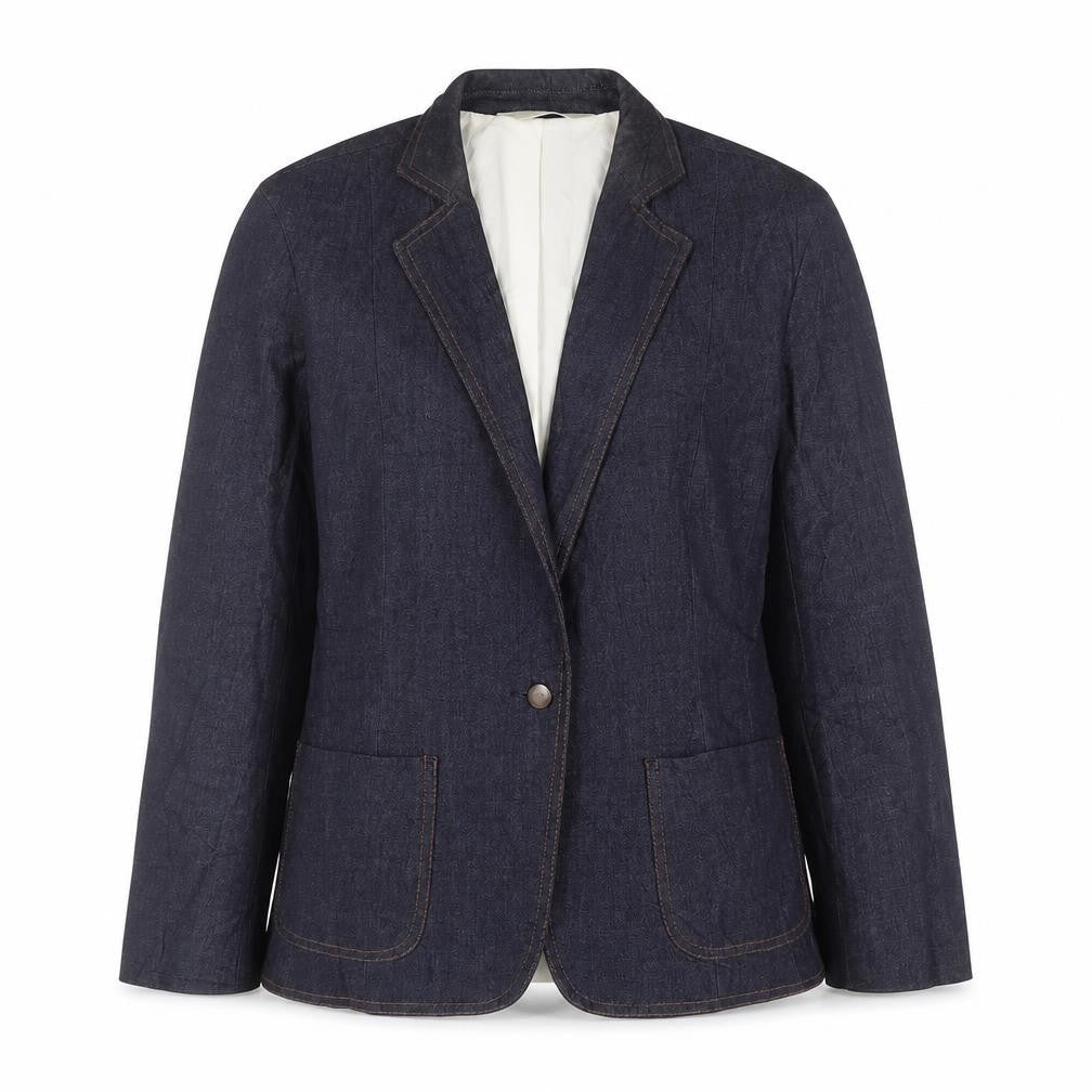 Womens UK Size 12 Marks and Spencer Regular Blue Suit Jacket