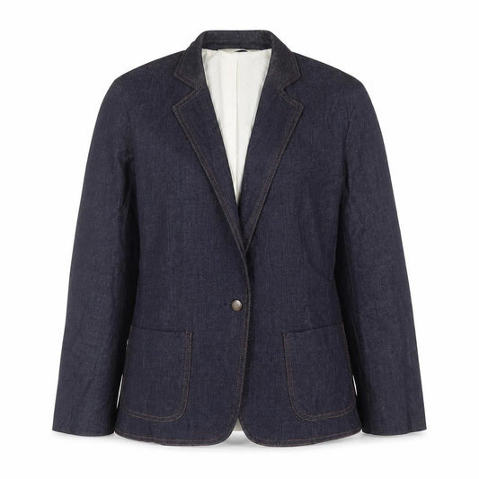 Womens UK Size 12 Marks and Spencer Regular Blue Suit Jacket