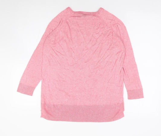 Womens UK Size 14 Warehouse Pink Pullover Jumper