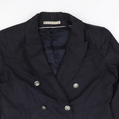 Womens UK Size 12 Kookai Regular Black Suit Jacket