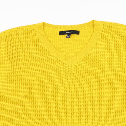 Womens UK Size S Vera Moda Yellow Pullover Jumper