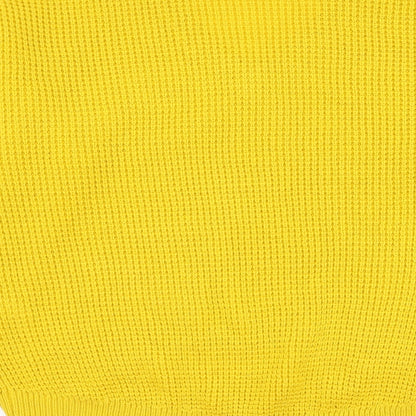 Womens UK Size S Vera Moda Yellow Pullover Jumper