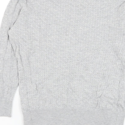 Womens UK Size S H&M Grey Pullover Jumper