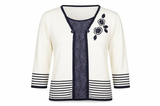 Womens UK Size L Reflect White Pullover Jumper