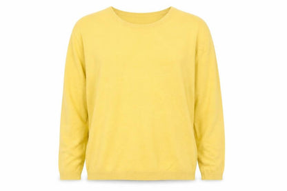 Womens UK Size M H&M Yellow Pullover Jumper