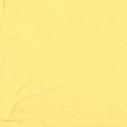 Womens UK Size M H&M Yellow Pullover Jumper