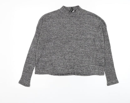 Womens UK Size XS Divided by H&M Grey Pullover Jumper