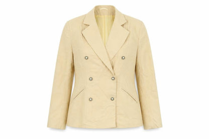 Womens UK Size 10 Anne Brooks Yellow Jacket