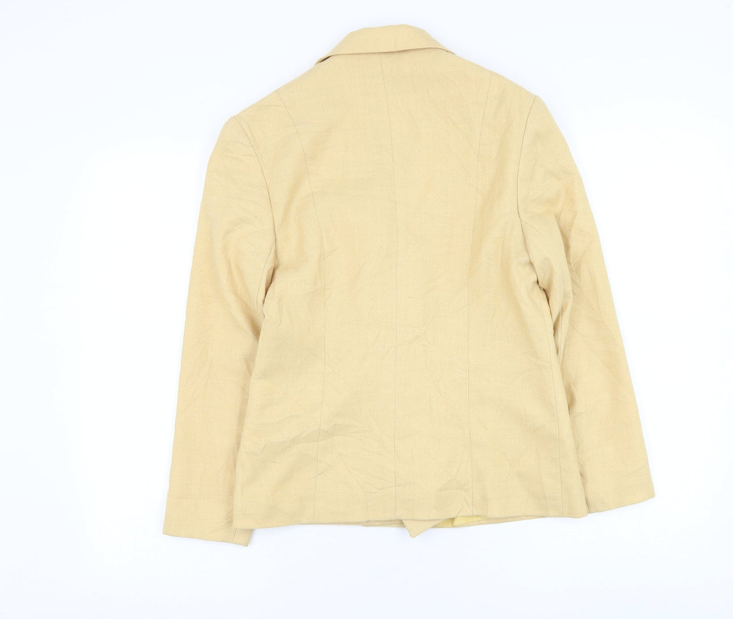 Womens UK Size 10 Anne Brooks Yellow Jacket