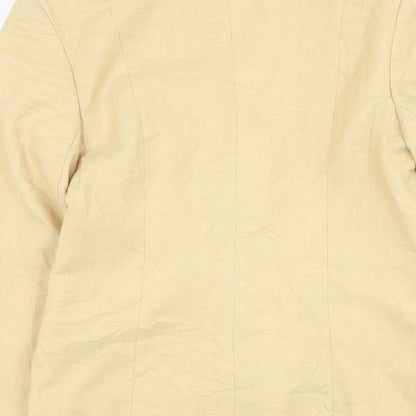 Womens UK Size 10 Anne Brooks Yellow Jacket