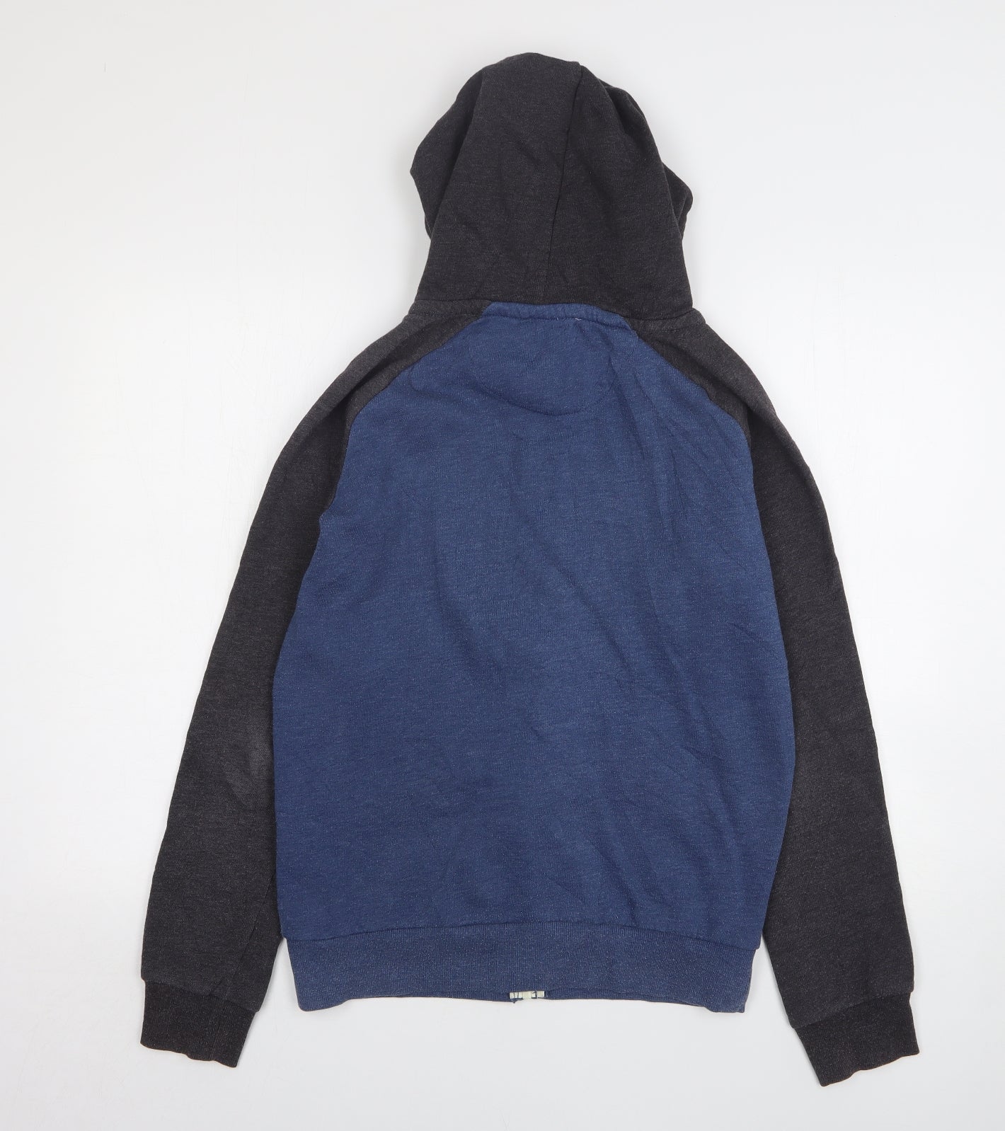 Mens UK Size S Preworn Multicoloured Full Zip Hoodie