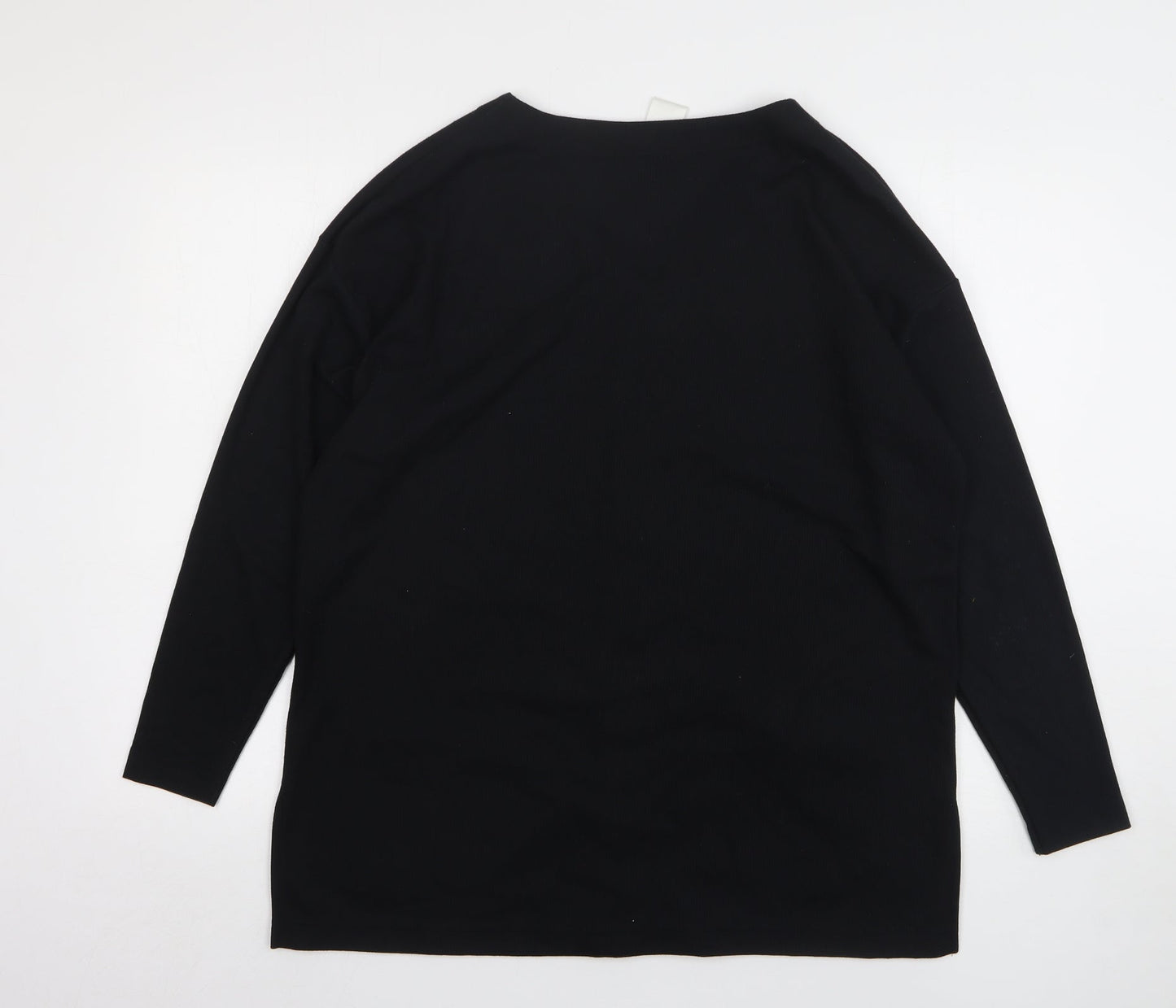 Womens UK Size M Canda Black Cardigan Jumper