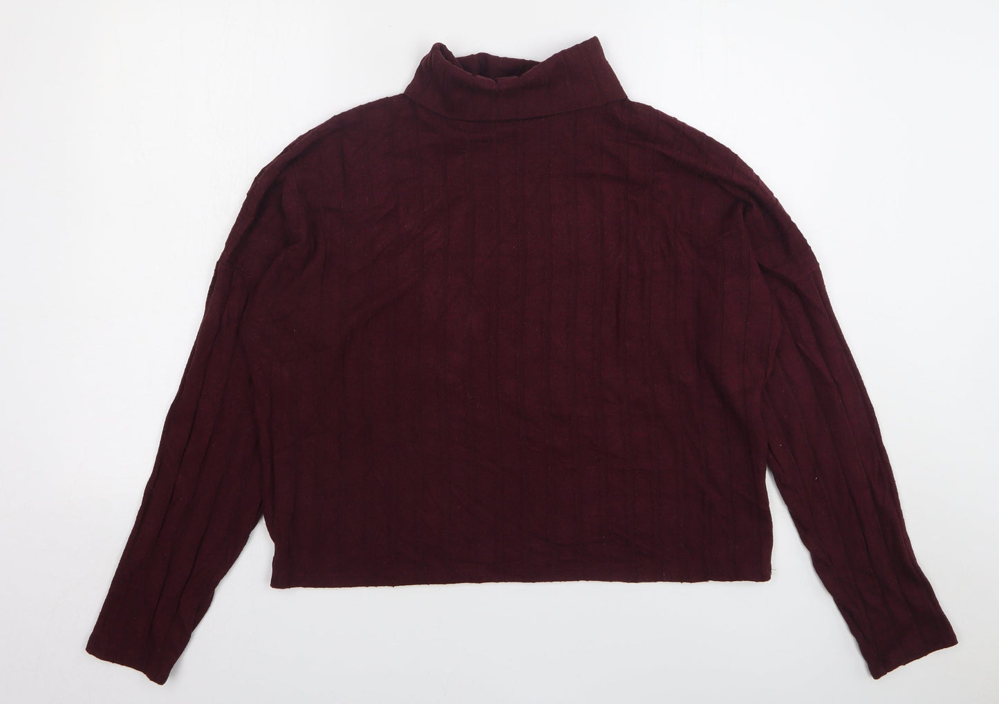 Womens UK Size L New Look Purple Pullover Jumper