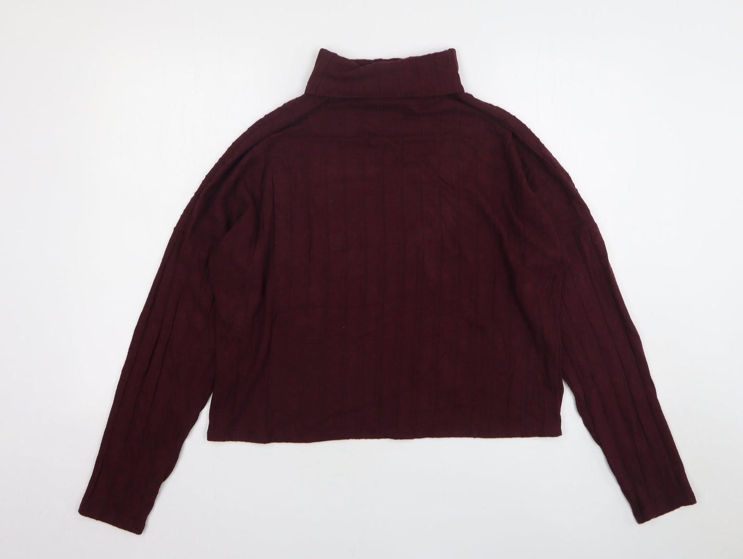 Womens UK Size L New Look Purple Pullover Jumper