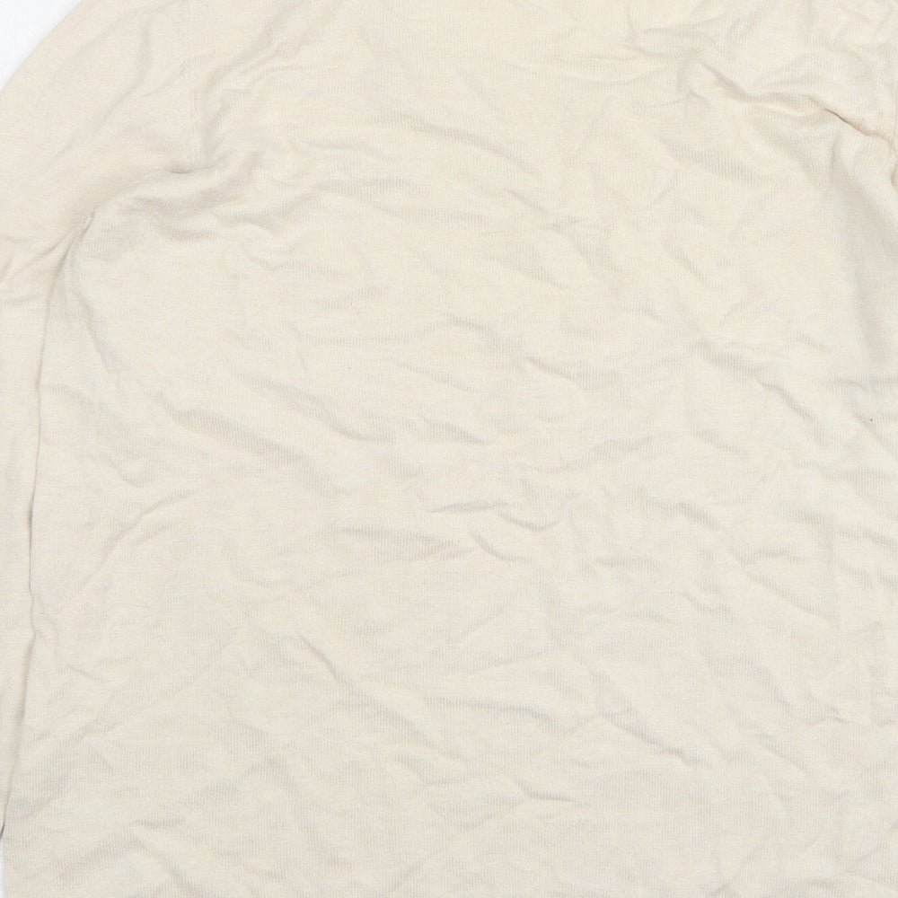 Womens UK Size L EDC Beige Pullover Jumper