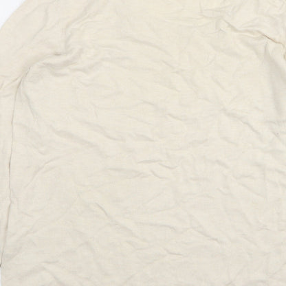 Womens UK Size L EDC Beige Pullover Jumper