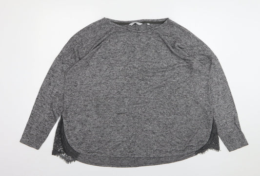Womens UK Size 16 NEXT Grey Pullover Jumper