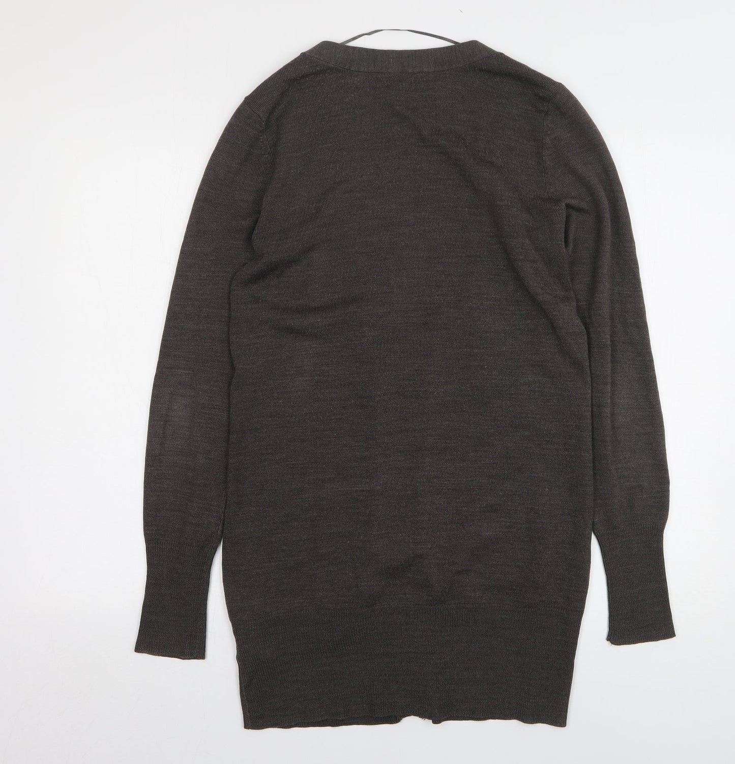 Womens UK Size S H&M Grey Cardigan Jumper