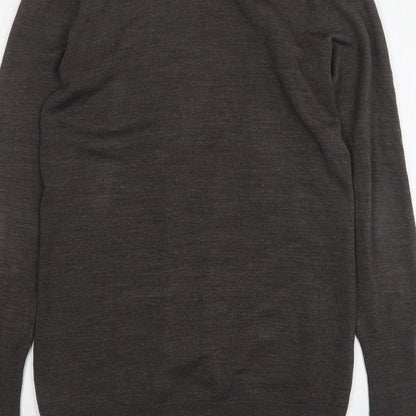 Womens UK Size S H&M Grey Cardigan Jumper