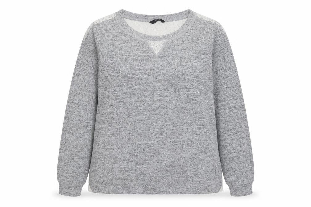 Womens UK Size 16 F&F Grey Pullover Jumper