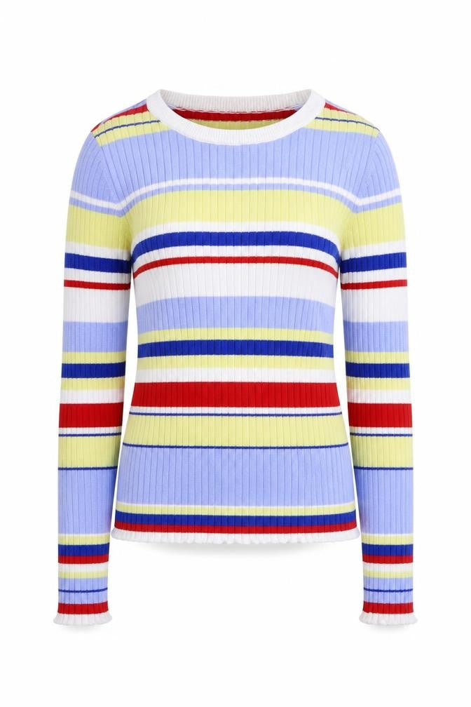 Womens UK Size XS Monkl Multicoloured Pullover Jumper