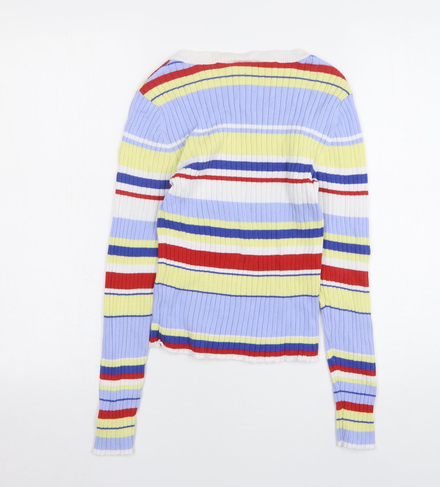Womens UK Size XS Monkl Multicoloured Pullover Jumper