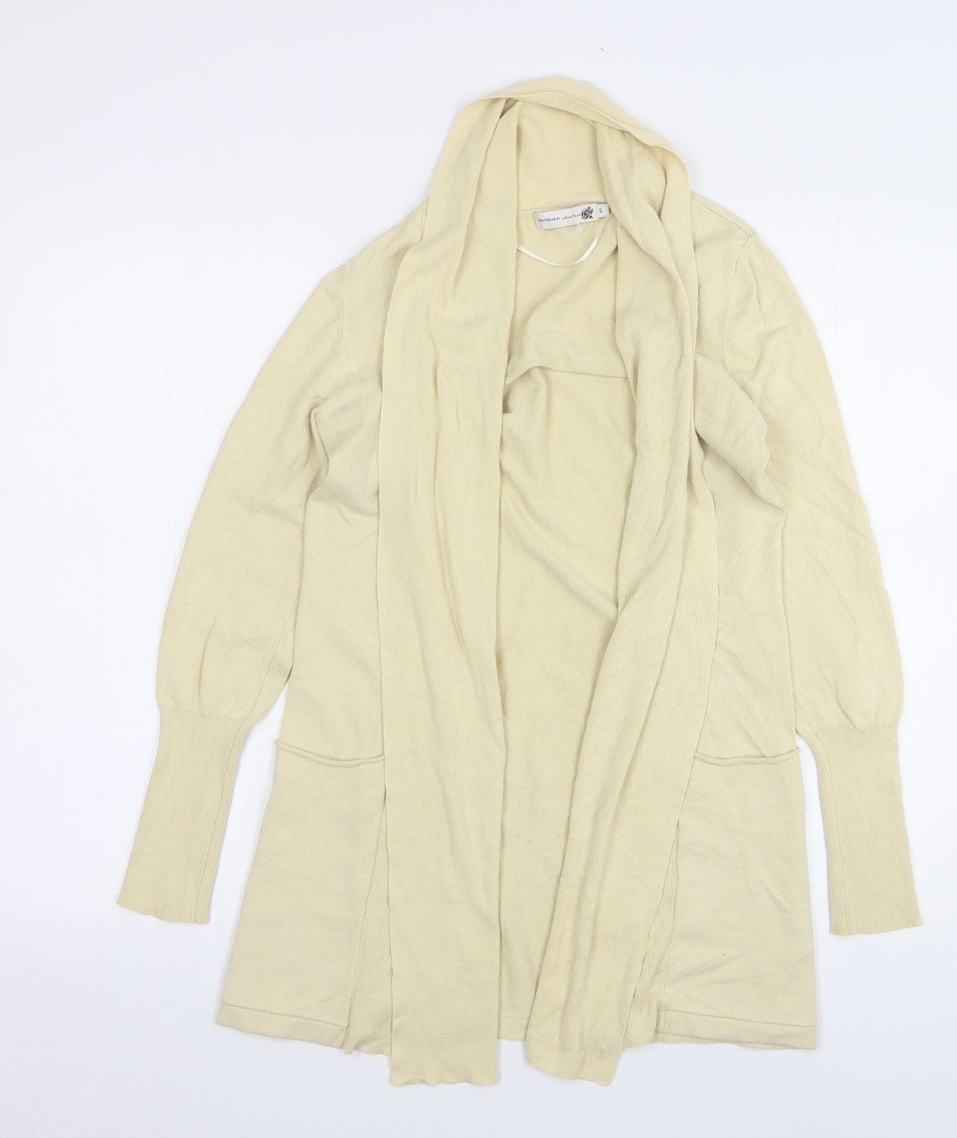 Womens UK Size S Jackpot Beige Cardigan Jumper