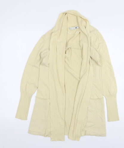 Womens UK Size S Jackpot Beige Cardigan Jumper
