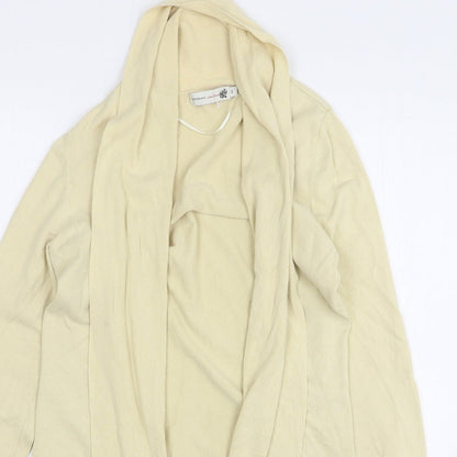 Womens UK Size S Jackpot Beige Cardigan Jumper