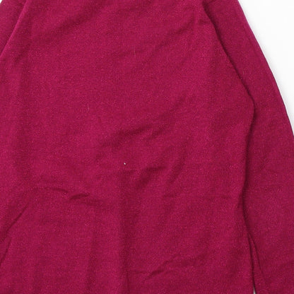 Womens UK Size S Bonmarché Pink Pullover Jumper