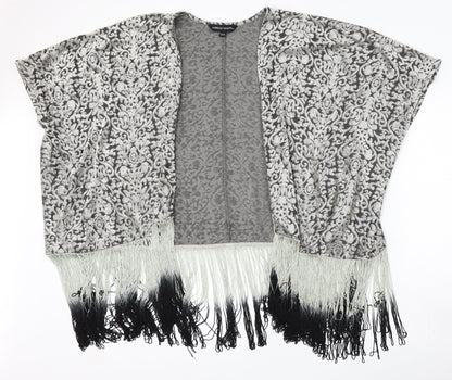 Womens UK Size 12 Capsule Multicoloured Cardigan Jumper