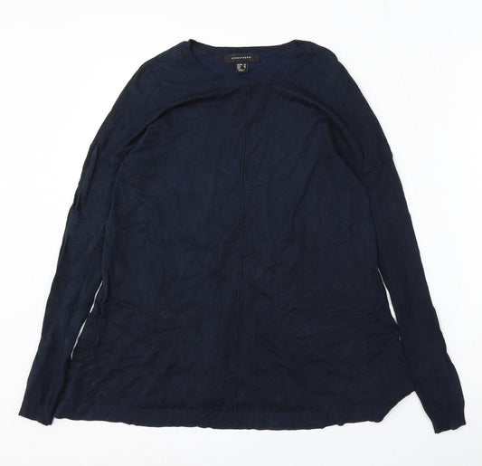 Womens UK Size 10 Atmosphere Blue Pullover Jumper